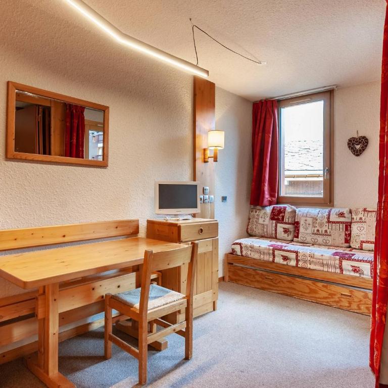 Studio ski-in/ski-out, balcon, divisible, Laitelet - FR-1-355-26 - Studio - 4