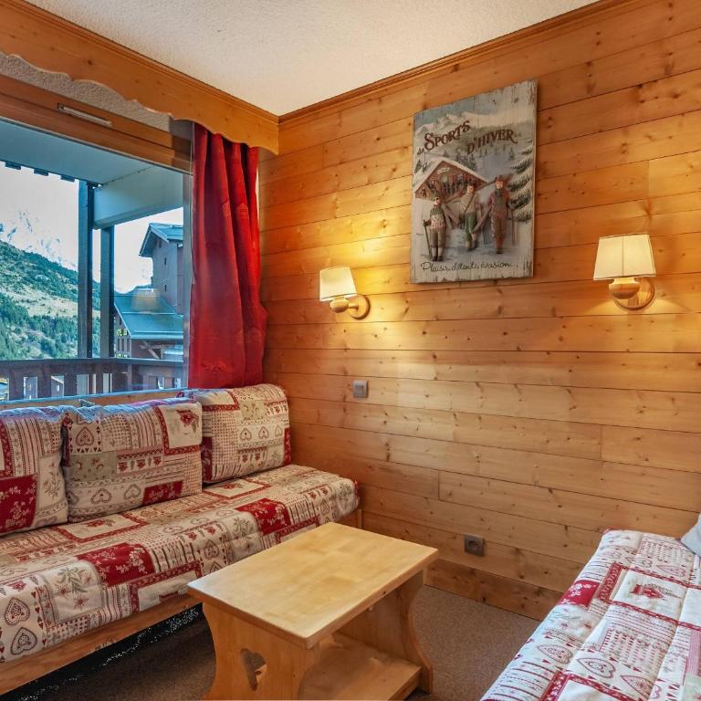 Studio ski-in/ski-out, balcon, divisible, Laitelet - FR-1-355-26 - Studio - 5