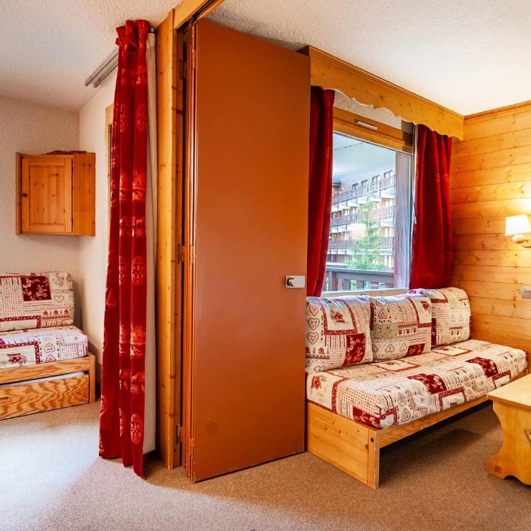 Studio ski-in/ski-out, balcon, divisible, Laitelet - FR-1-355-26 - Studio - 6