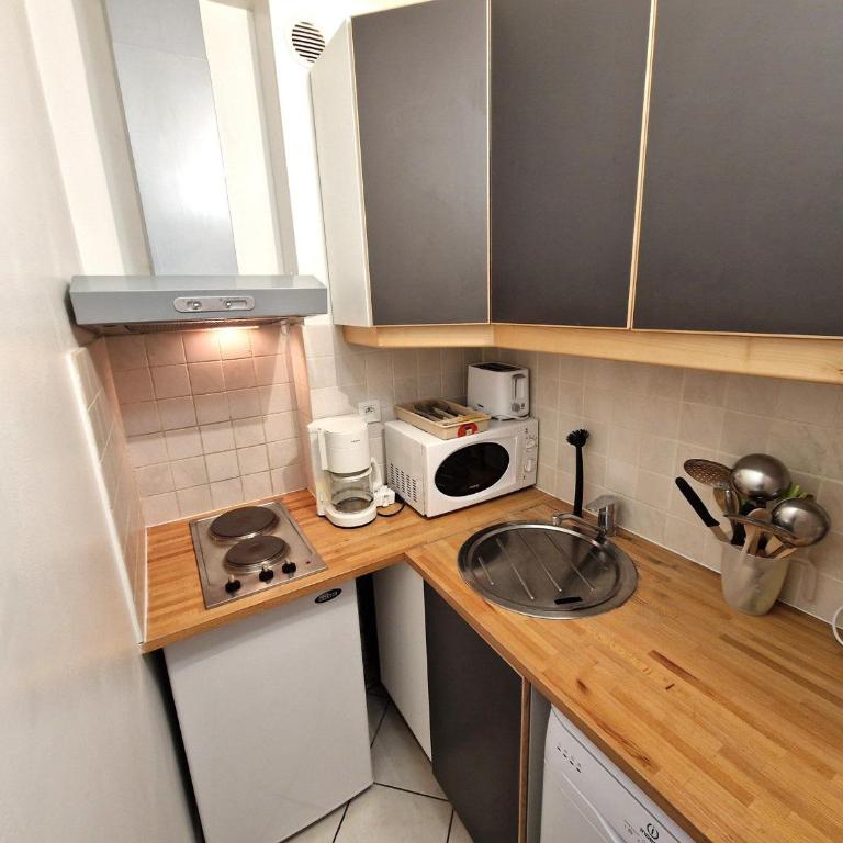 Charmant 2 pièces avec coin montagne, 4/6 personnes, 32 m², balcon sud, à Modane - FR-1-265-247 - Apartment (4 Erwachsene) - 3