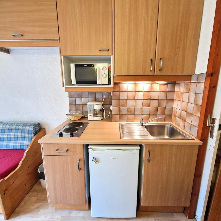 Charmant studio pour 2-3 pers avec balcon à Valfréjus - FR-1-265-236 - Studio - 2