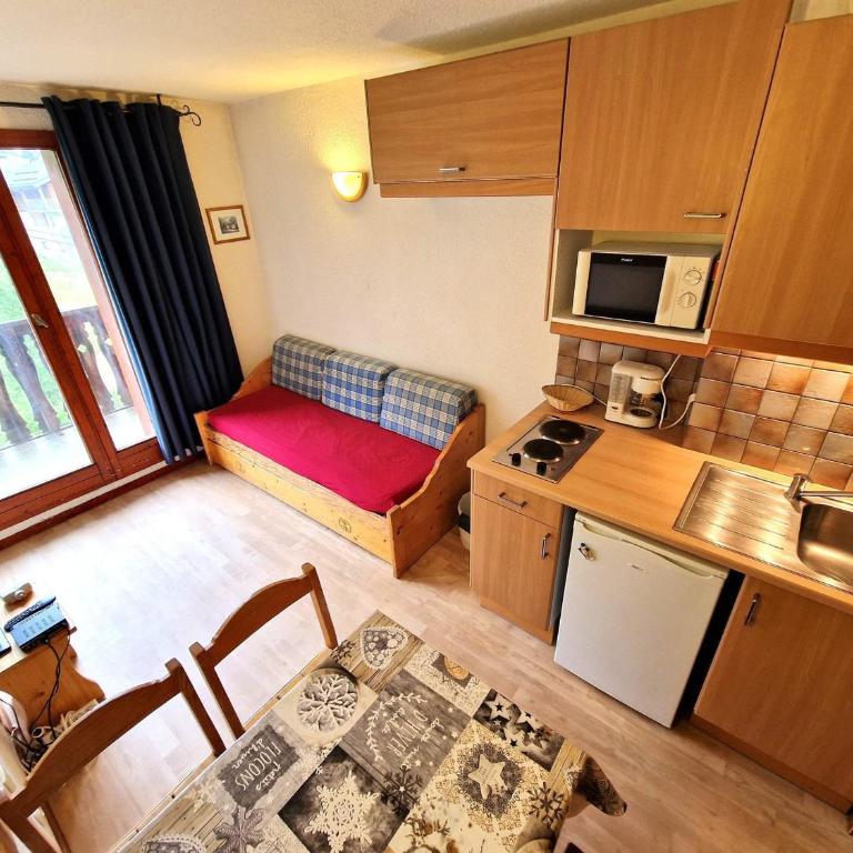 Charmant studio pour 2-3 pers avec balcon à Valfréjus - FR-1-265-236 - Studio - 1