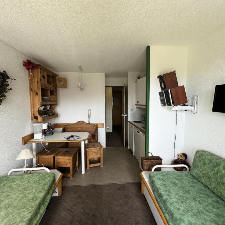 Résidence Andromede - Studio fonctionnel avec balcon · Accès direct aux pistes · Vue pistes MAE-7135 - Studio - 1