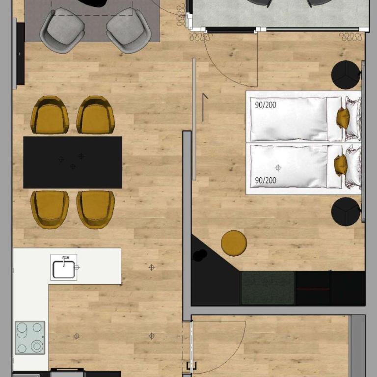 Essential by Dorint Interlaken - Essential Apartment (keine Klimaanlage) - Nebengebäude - 5