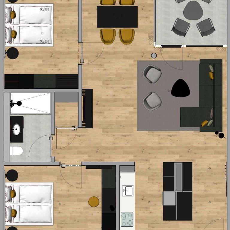 Essential by Dorint Interlaken - Comfort Apartment (ohne Klimaanlage) - Nebengebäude - 6