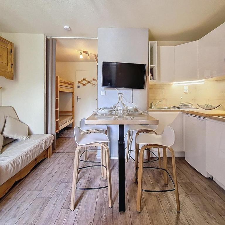 Studio cosy aux Menuires - Ski aux pieds avec balcon et parking - FR-1-344-910 - Apartamento - 14