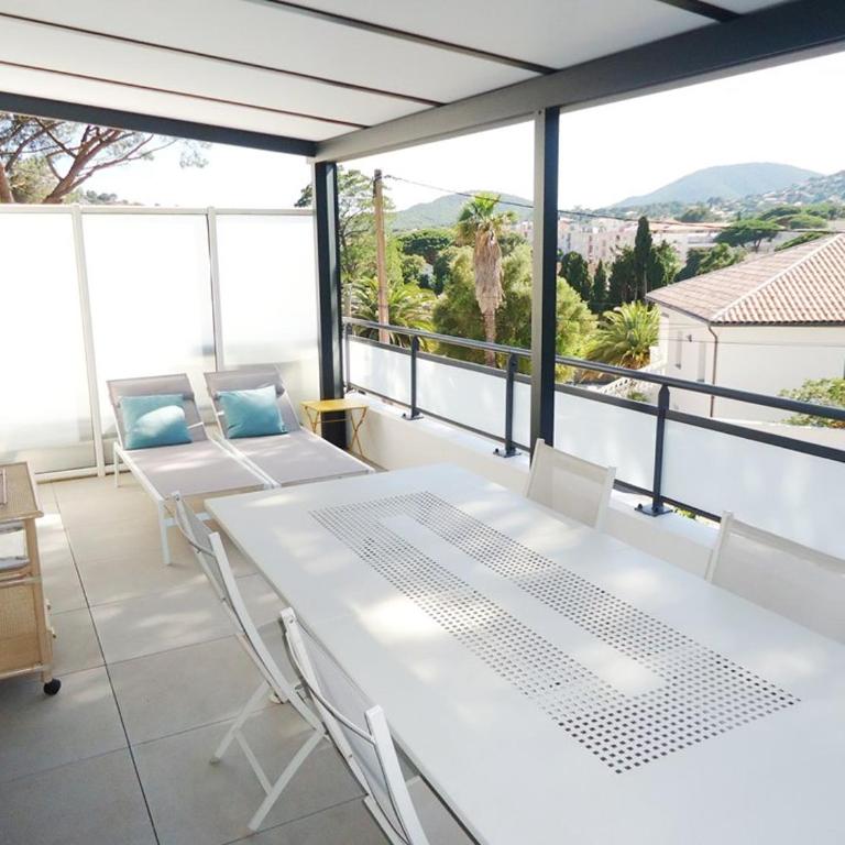 Bel Appartement climatisé à 500m des plages de sable et des commerces - Appartement 1 Chambre avec Terrasse - 7