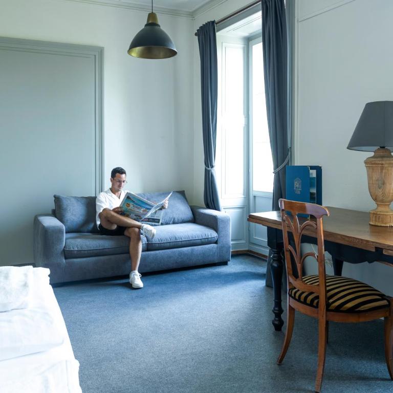 Vevey Hotel & Guesthouse - Chambre Familiale avec Salle de Bains Commune - 4