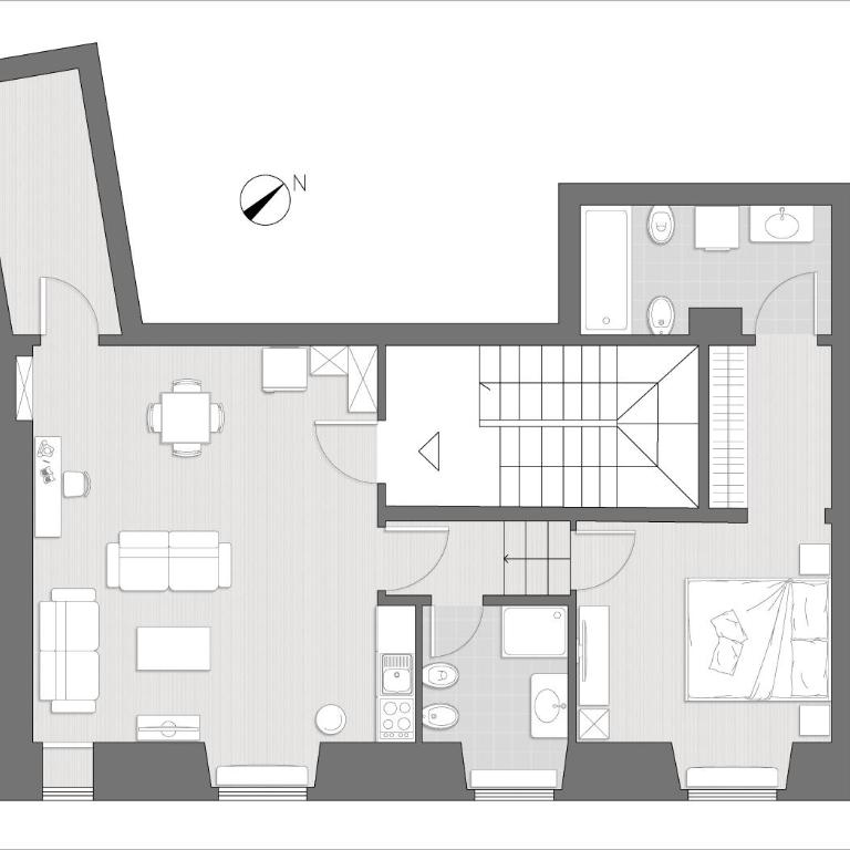 Casa Enriqueta - Appartamento con 1 Camera da Letto e Vista Città - 5