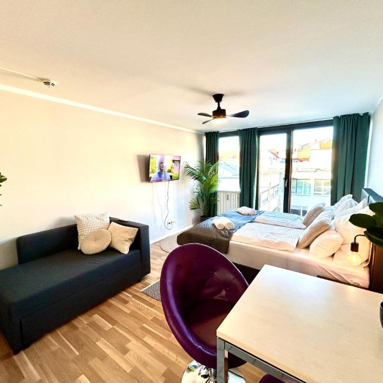 Stayando Cozy Apartment Munich City Center - Estudio Triple Estándar - 2