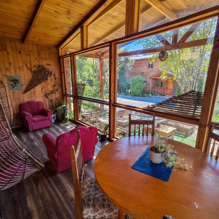 Habitación n°3 | Hostal La Casona Pucón - Habitación Compartida Mixta - 34