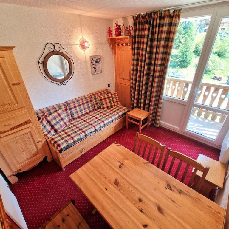 Studio en plein coeur de la station pour 4 personnes avec balcon, casier à skis et baignoire - FR-1-265-209 - Studio - 1