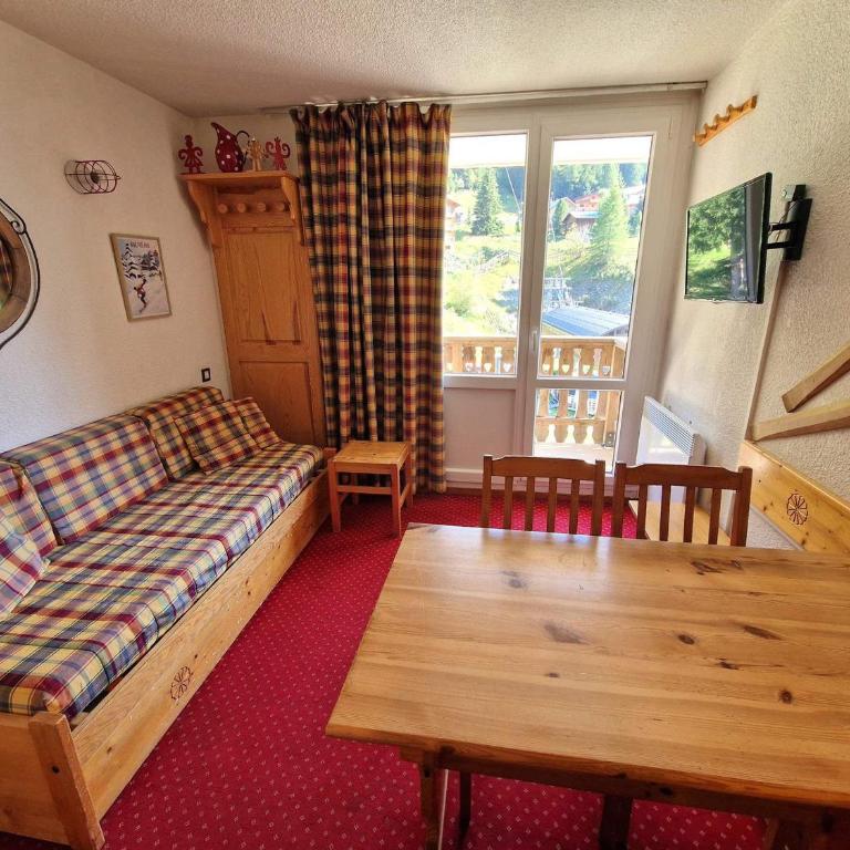 Studio en plein coeur de la station pour 4 personnes avec balcon, casier à skis et baignoire - FR-1-265-209 - Studio - 3