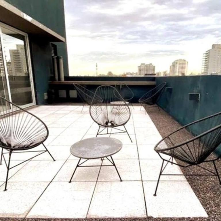 Monoambiente Edificio DOMUS Full GYM Piscina Infinita Laundry Seguridad24hs - One-Bedroom Apartment - 6