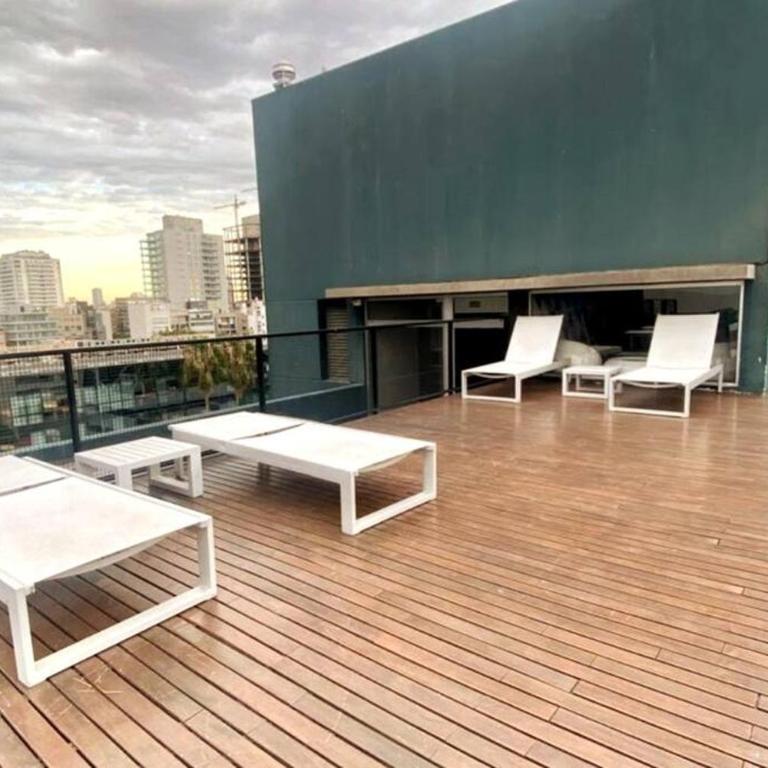 Monoambiente Edificio DOMUS Full GYM Piscina Infinita Laundry Seguridad24hs - One-Bedroom Apartment - 18