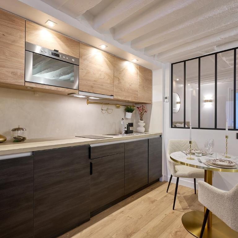 Paris Central Gem 9 Min Walk to Notre-Dame and Louvre - Appartamento Deluxe con 1 Camera da Letto - 13