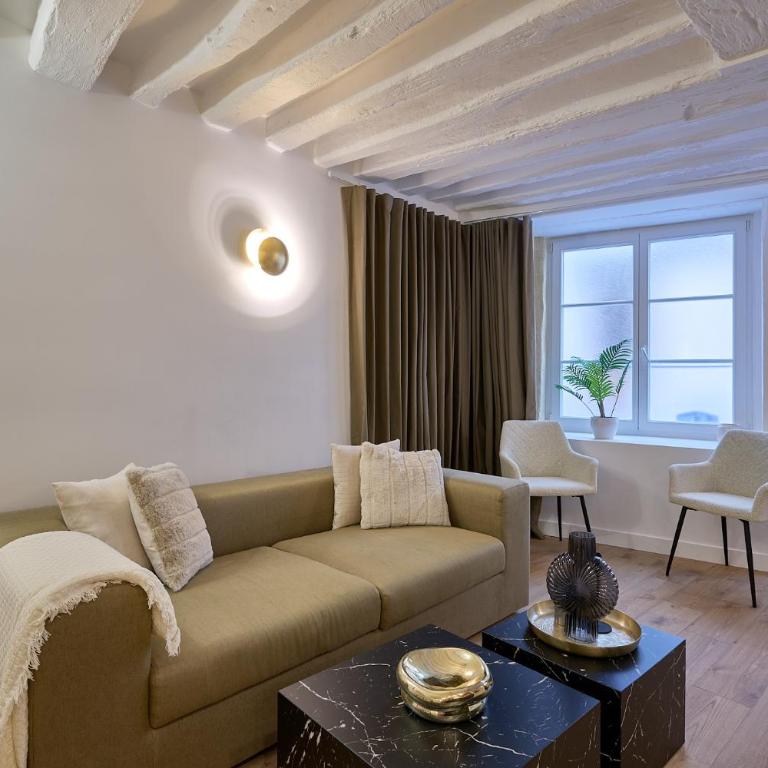 Paris Central Gem 9 Min Walk to Notre-Dame and Louvre - Appartamento Deluxe con 1 Camera da Letto - 8