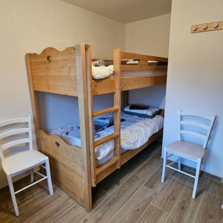 Appartement Chalet - 1 chambre lit double - espace partagé - Appartement 2 Chambres - 21