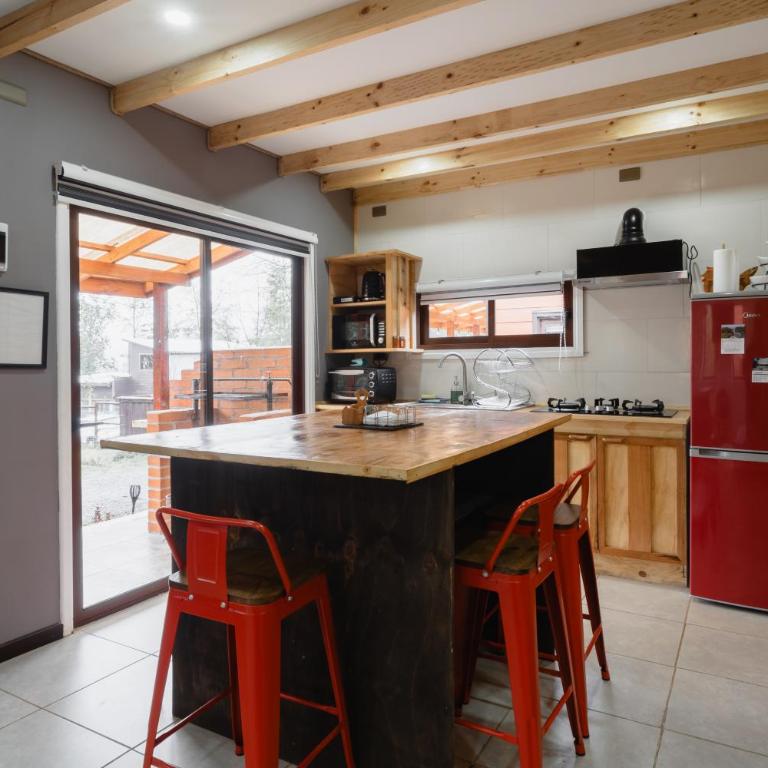 Pucón Rec-Lodge Cabaña Loro Tricahue - Two-Bedroom House - 12