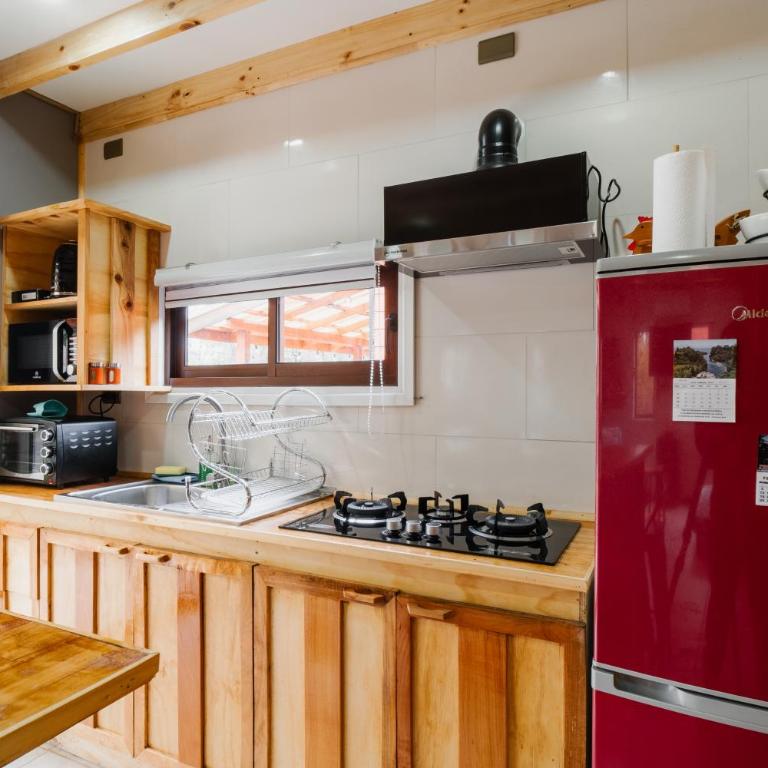 Pucón Rec-Lodge Cabaña Loro Tricahue - Two-Bedroom House - 18