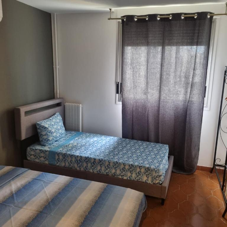 F3 ,appartement climatisé neuf, magnifique vue sur mer et aéroport, proche tram et gare sncf 1 min,aéroport 3 minutes, 3 rooms, new AC apartment, magnificent sea and airport views, close to tram and SNCF train station 1 min, airport 3 min - Apartment mit 2 Schlafzimmern und Meerblick - 16