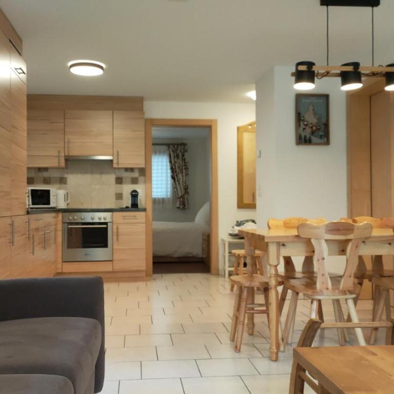 Studio au pied de la télécabine, SaastalCards Saas-Fee - Apartment mit 1 Schlafzimmer - 40