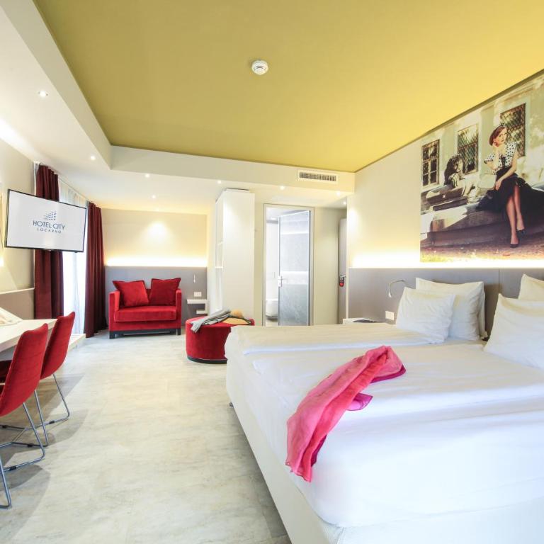Hotel City Locarno - Camera Matrimoniale Superior - 11