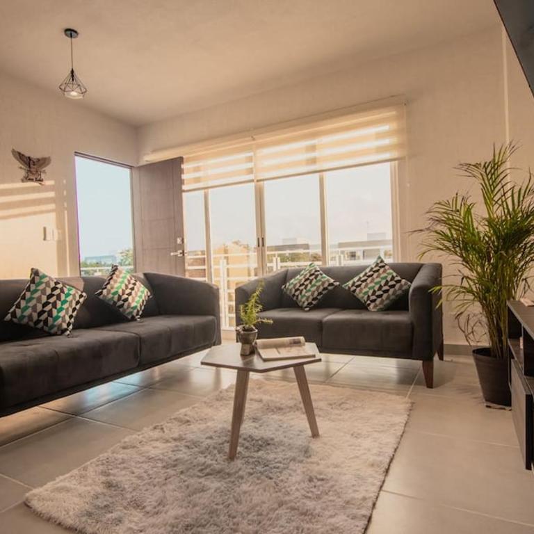 Casa Xabá Amplio Dpto 3 cuartos con piscina a 15 min de la playa - Apartamento de 3 dormitorios - 38