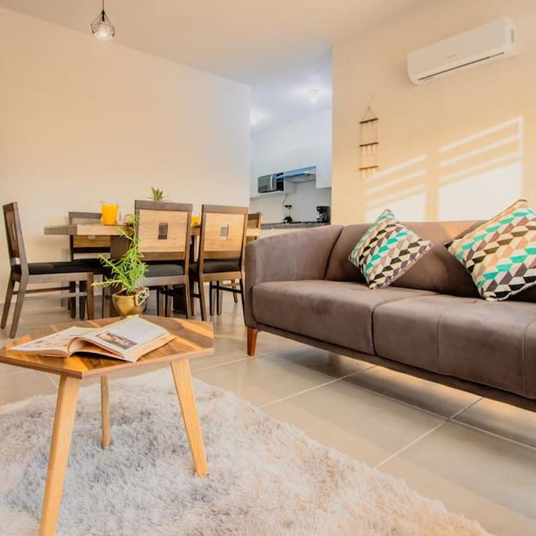 Casa Xabá Amplio Dpto 3 cuartos con piscina a 15 min de la playa - Apartamento de 3 dormitorios - 45