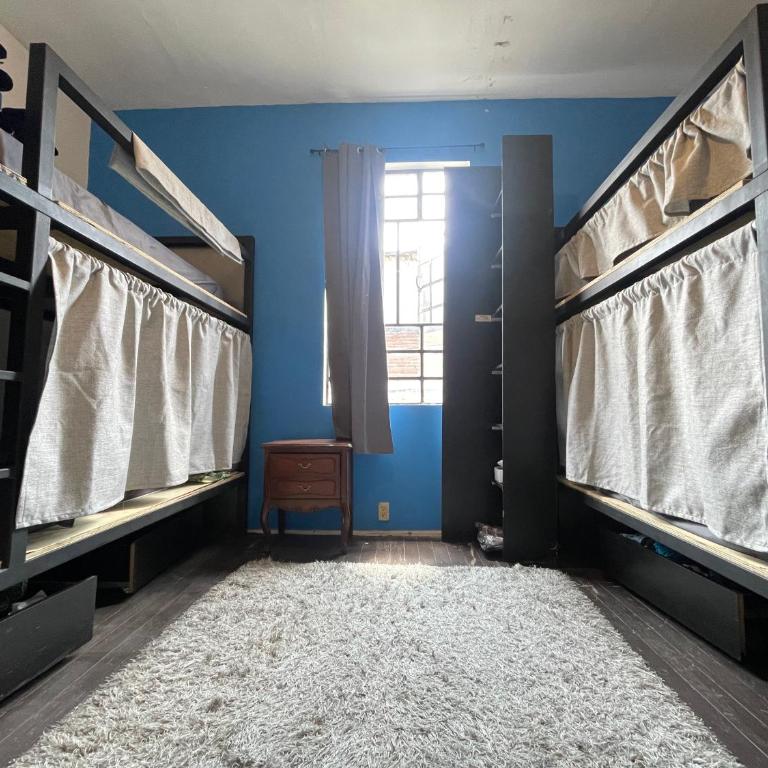 La casa del mochilero - Bed in 4-Bed Mixed Dormitory Room - 1