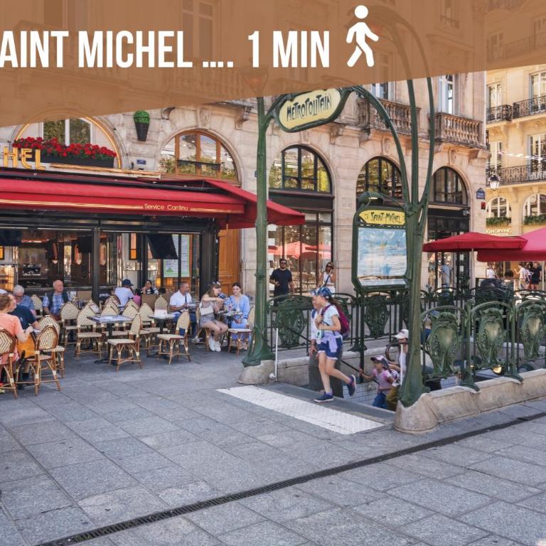 Paris Central Gem 9 Min Walk to Notre-Dame and Louvre - Appartamento Deluxe con 1 Camera da Letto - 26