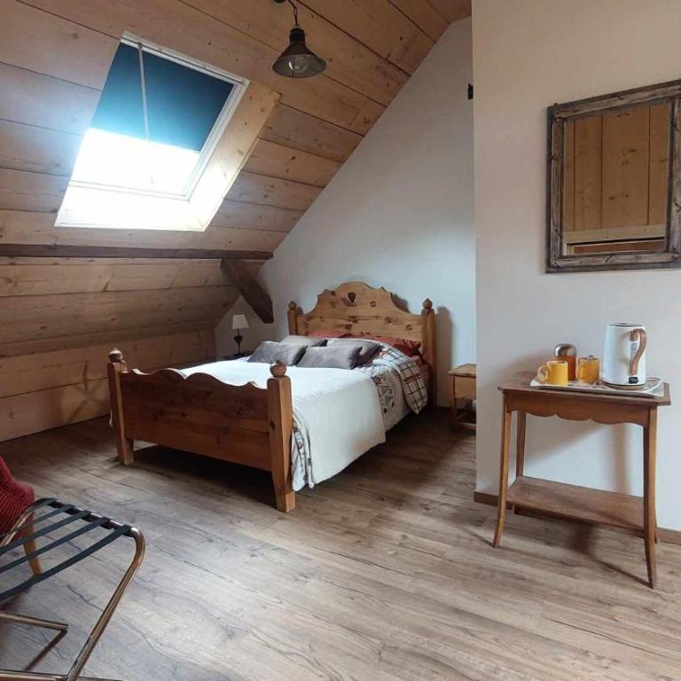 Chambres d'hôtes Olachat proche Annecy - Chambre Familiale avec Salle de Bains Privative - 5
