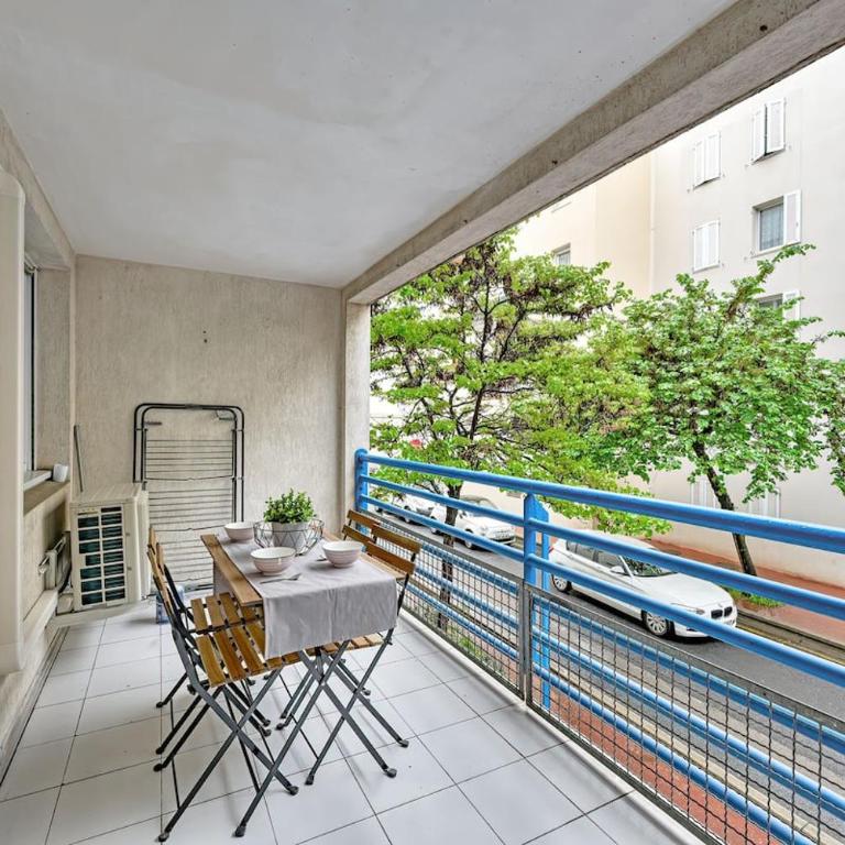 063 - Studio Didion, Centre Gare St Roch, Clim, Balcon,4pers - Studio Familial - 18