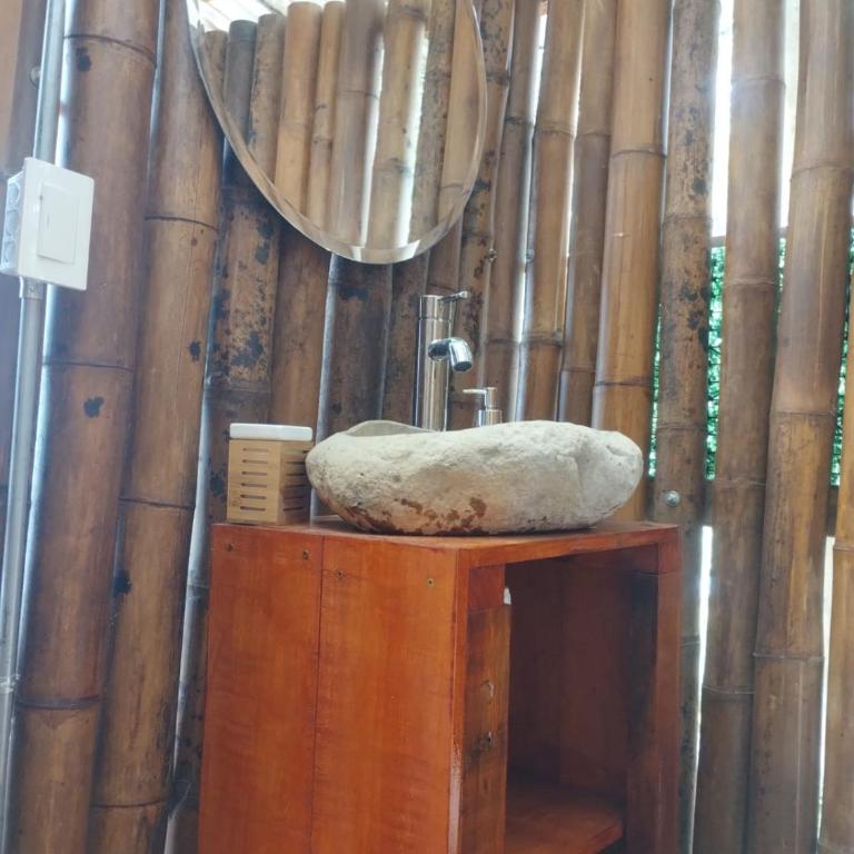 Glamping Entrepinos - Habitación Doble con vistas al jardín - 18