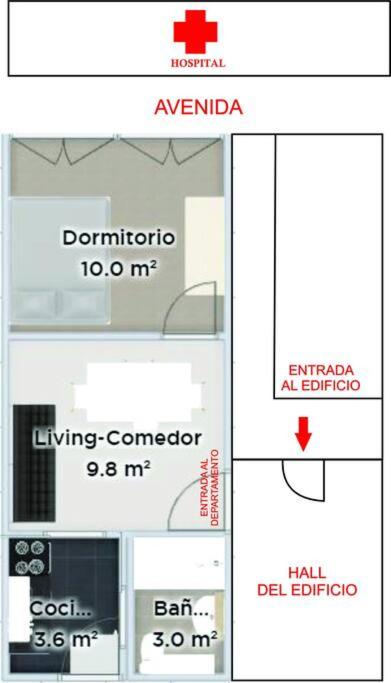 El Jacarandá de Coghlan - Apartamento de 1 dormitorio - 3
