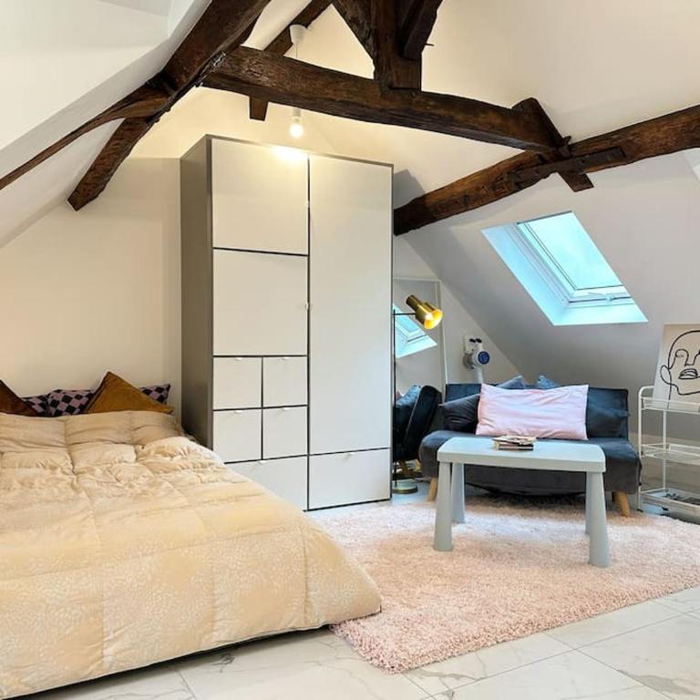 Lovely Rooftop designed Apt 200m to Panthéon N5-22 - Appartamento con 1 Camera da Letto - 14