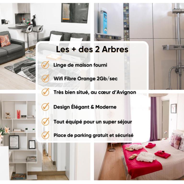 Le Cosy du Gal, à 2 Pas du Palais des Papes - Apartment mit 1 Schlafzimmer - 3