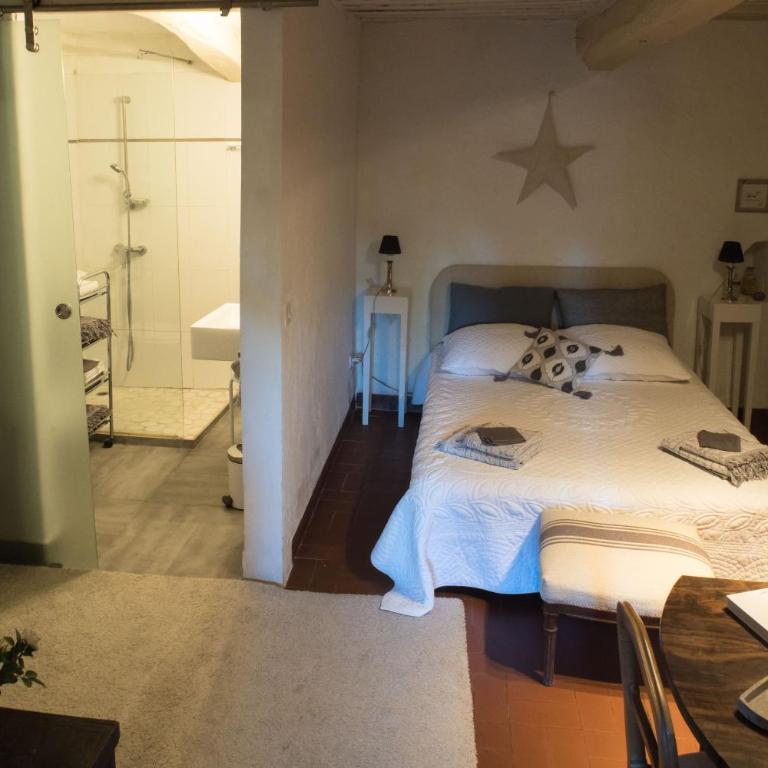 la Tuilerie du Riou - Chambre Double avec Salle de Bains Privative - 10