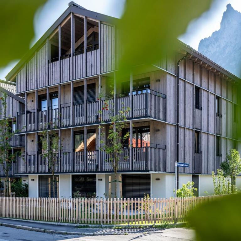 BergzeitLodge - Apartment mit Blick auf die Berge - 11