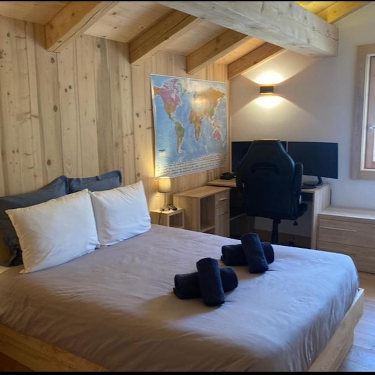 Superbe Chalet Mitoyen à Megève 7 pers Près des Pistes - Chalet 3 Chambres - 7
