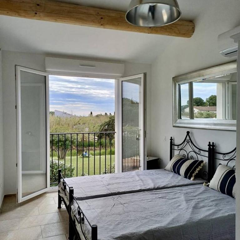 Superbe mazet en Camargue, jardin, parking, terrasses, climatisation, internet - Maison 2 Chambres - 6