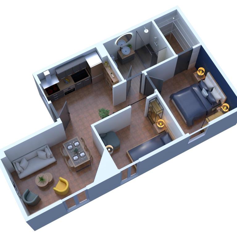Le Cabrit - Climatisation - Wifi - Apartment mit 2 Schlafzimmern - 5