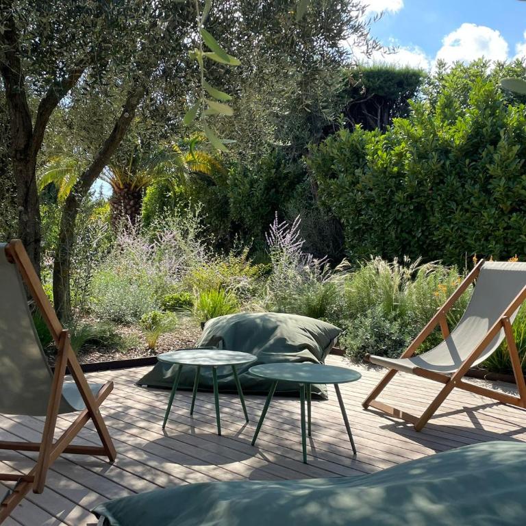 Villa La Baume 10 couchages, piscine, vue mer Le Tignet 06 - Villa avec Piscine Privée - 11