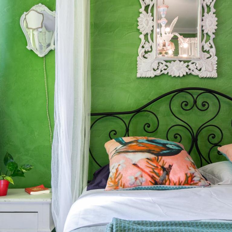 BIBI BOUTIQUE AREZZO Living Suite Rosafragola & Verdeconiglio - Appartamento Deluxe con 1 Camera da Letto - 11