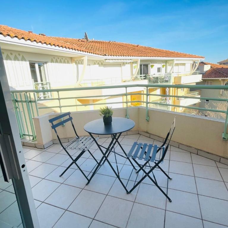 Studio climatisé - Port Fréjus, plage à 250m - Studio - 5