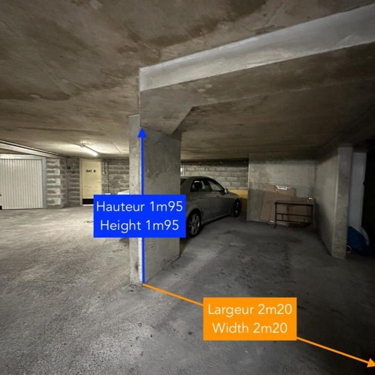 ⁂ Charmant 2 pièces centre-ville avec parking - Apartamento de 2 dormitorios - 20