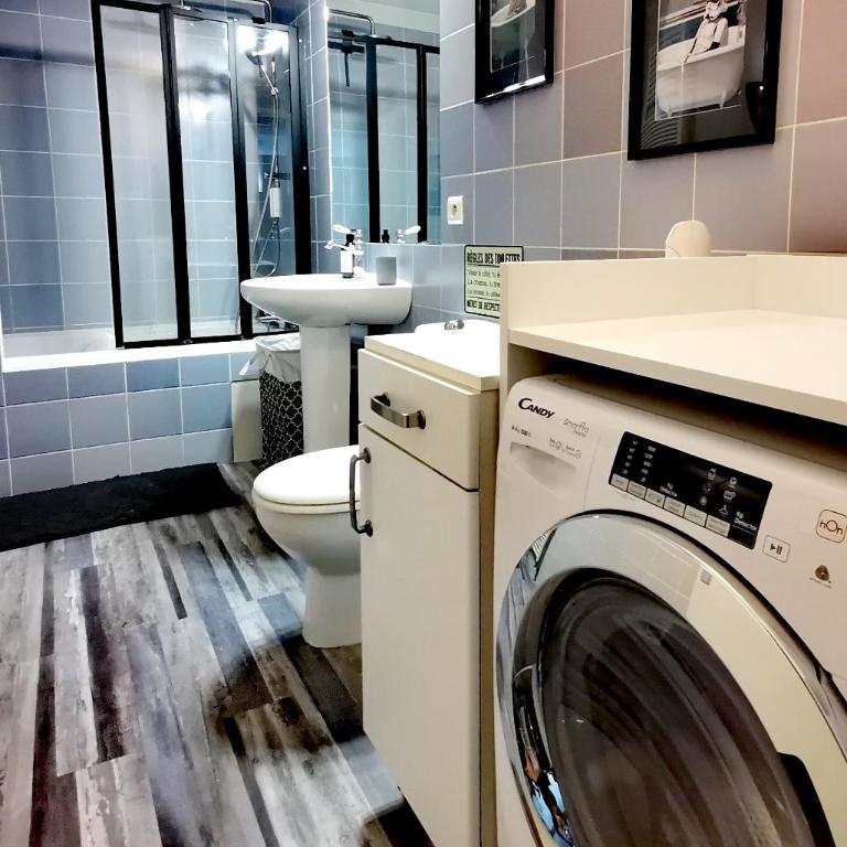 Proche de Nancy centre, appart cinéma rénové avec parking gratuit - Apartment mit 1 Schlafzimmer - 4