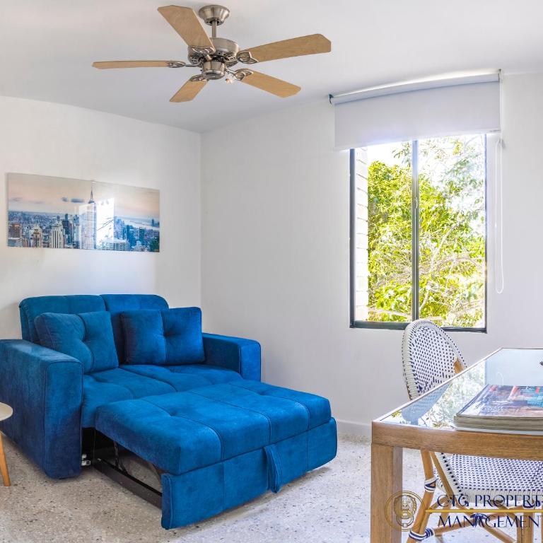 Coco Paraiso Baranquilla - Hermosos Apartamentos Cercanos Al Malecón Del Rio - Apartamento Deluxe de 2 dormitorios - 13