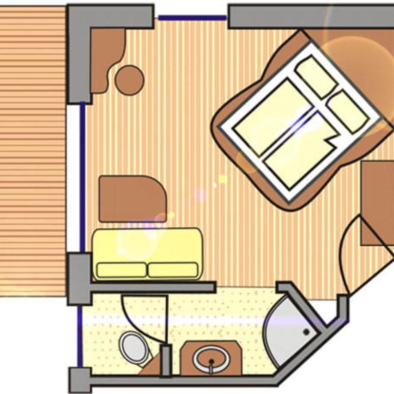 Bed & Breakfast Landhaus Strasser - Doppelzimmer mit Balkon - 10