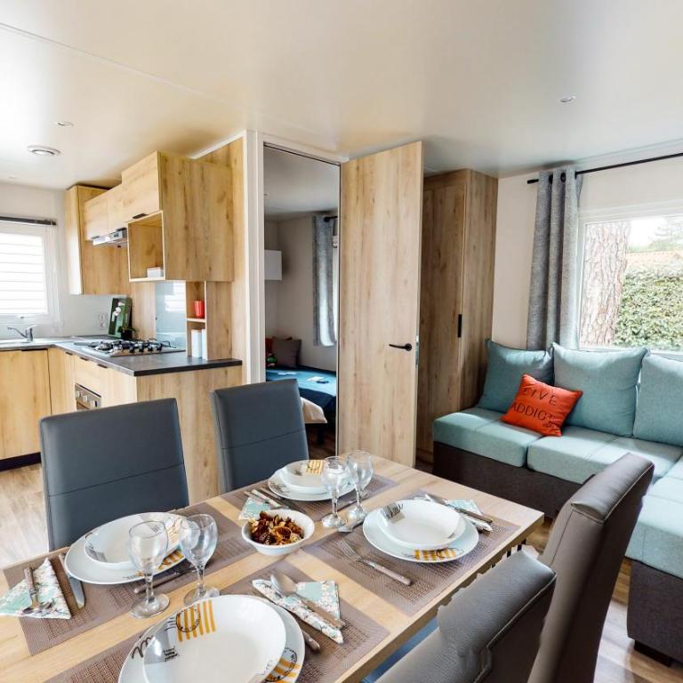Camping Officiel Siblu La Pointe - Mobile Home 3 Chambres 8 Personnes « Bien-Être Signature » Avec Climatisation - 1